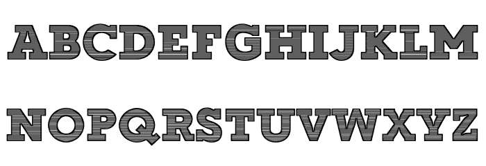 RepisaEN-ExtraBold Font LOWERCASE
