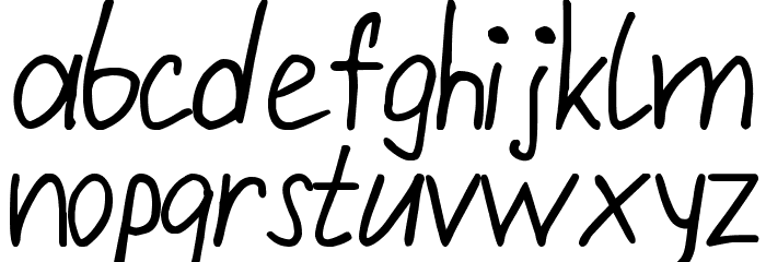 Repivmanusc Bold Font LOWERCASE