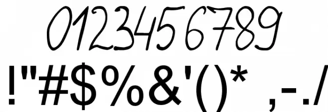 Repivmanusc Font OTHER CHARS