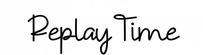 Replay Time  Frei Schriftart Herunterladen