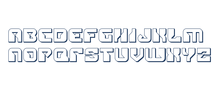 Replicant 3D Lowercase