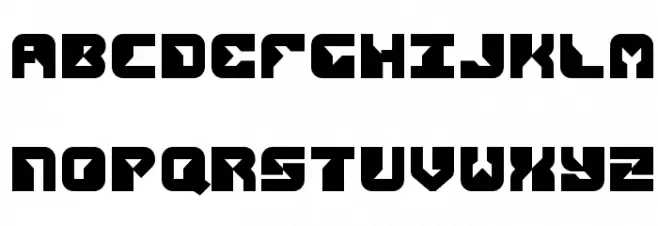 Replicant Bold Polices MAJUSCULES