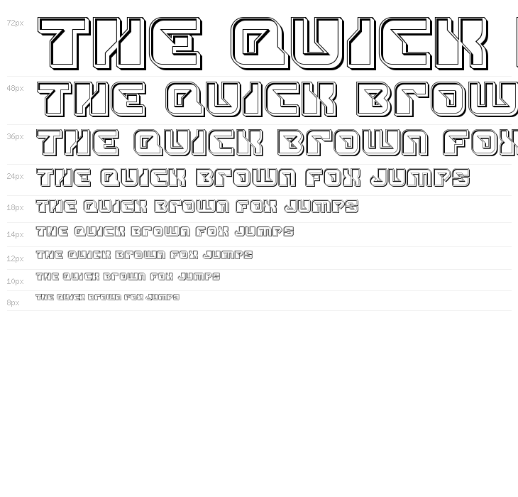 Replicant Engraved Waterfall