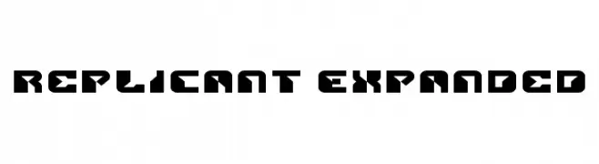 Replicant Expanded  免费字体下载
