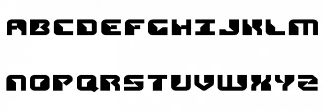 Replicant Expanded Schriftart Groß