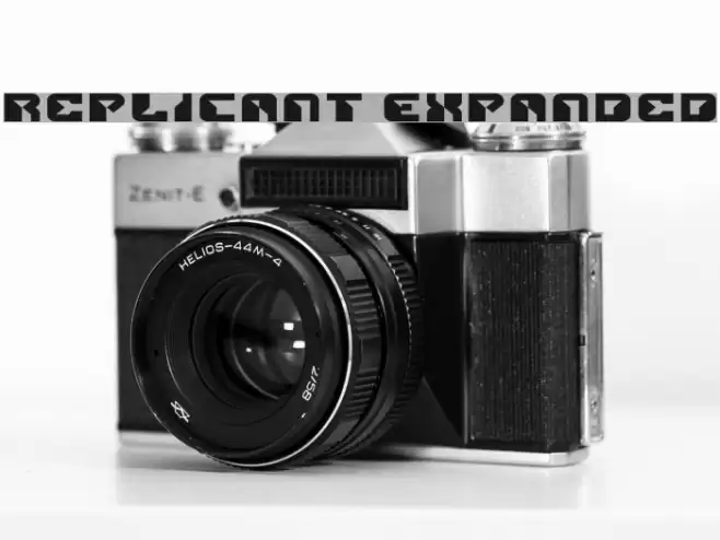 Replicant Expanded Fonte examples
