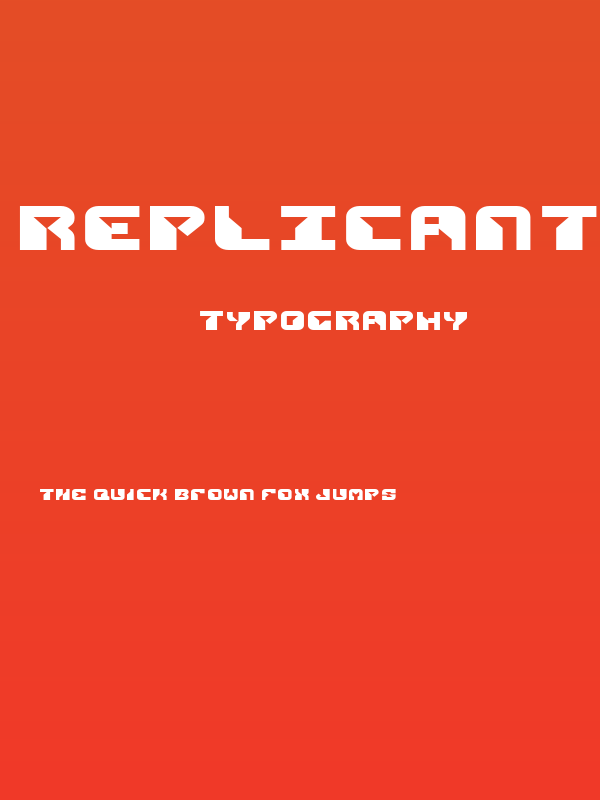 Replicant Expanded Poster