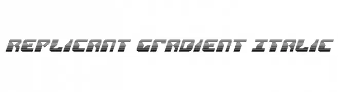 Replicant Gradient Italic 