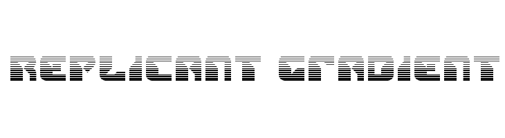 Replicant Gradient  Fuentes Gratis Descargar