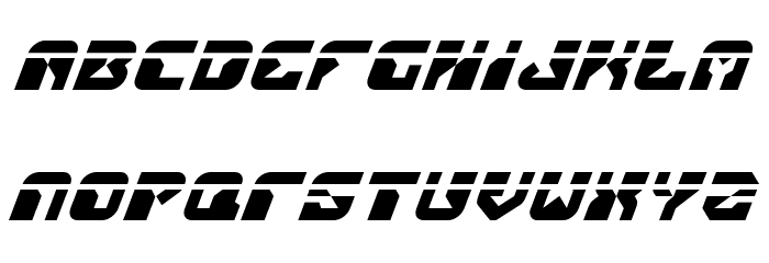 Replicant Laser Italic Fuentes MINÚSCULAS