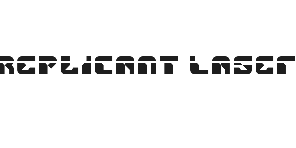 Replicant Laser Logo