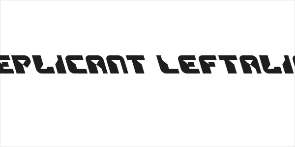 Replicant Leftalic Logo