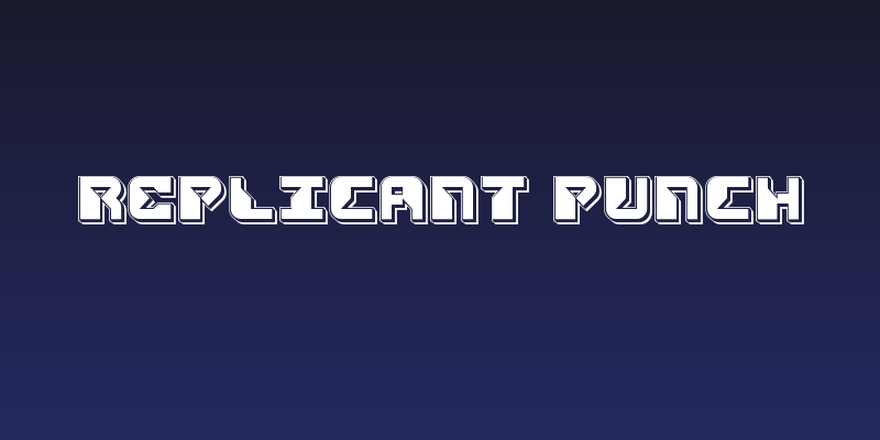 Replicant Punch Social Header