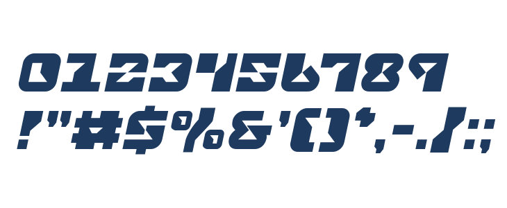 Replicant Semi-Italic Other Characters