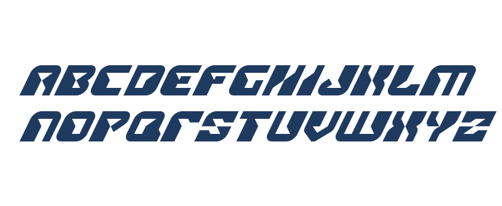 Replicant Super-Italic Lowercase