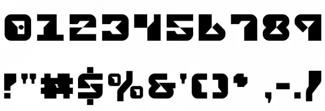Replicant Font OTHER CHARS