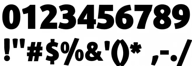 Repo-ExtraBlack Font OTHER CHARS