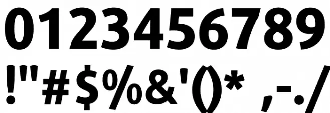 Repo-ExtraBold Font OTHER CHARS