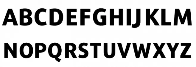 Repo-ExtraBold Polices MAJUSCULES