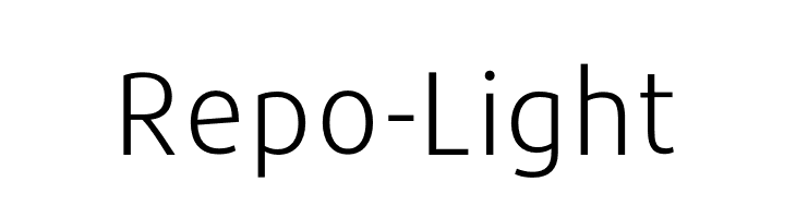 Repo-Light  Descarca Fonturi Gratis
