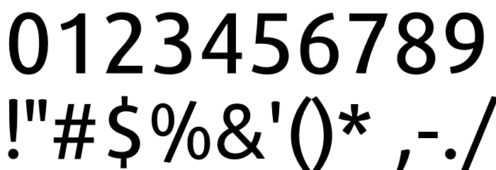 Repo-Medium Font OTHER CHARS
