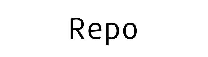 Repo  Frei Schriftart Herunterladen