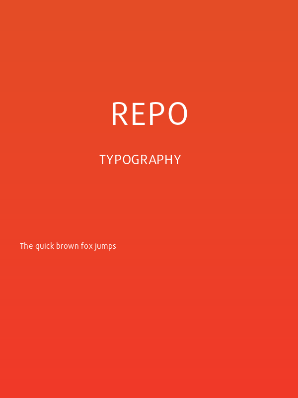 Repo Poster
