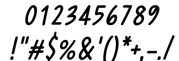 Reprineato Italic Font OTHER CHARS