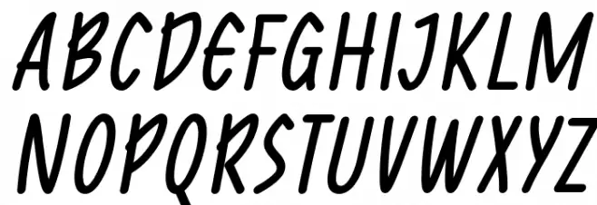 Reprineato Italic Fuentes MAYÚSCULAS