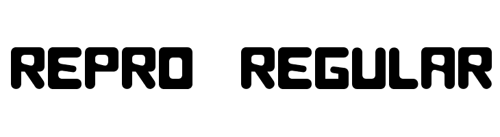 Repro89-Regular  Descarca Fonturi Gratis