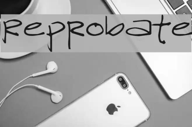 Reprobate Font examples