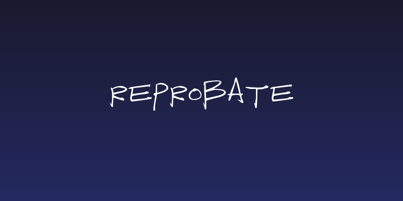 Reprobate Social Header
