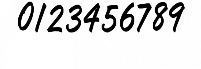 ReproxScript Font OTHER CHARS