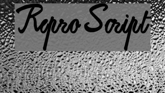 ReproxScript Font examples