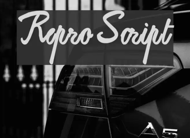 ReproxScript Font examples