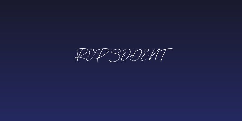 Repsodent Social Header