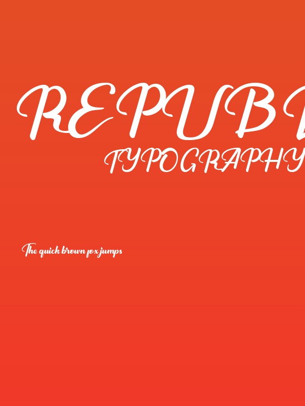 Republic Personal Use Only Poster