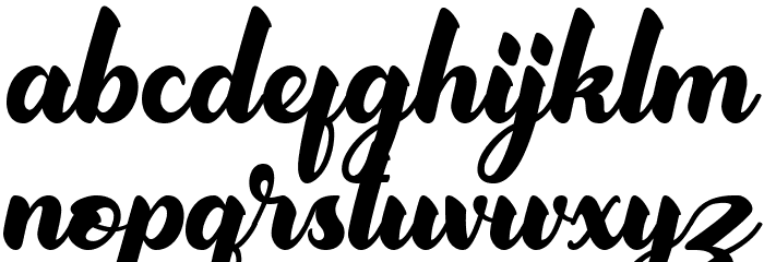 Republic Personal Use Only Font LOWERCASE