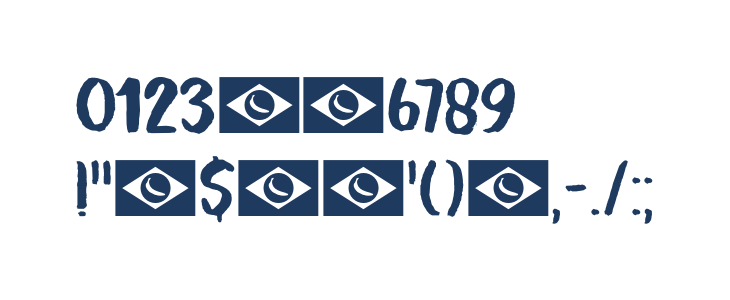 Republica Banana DEMO Regular Other Characters