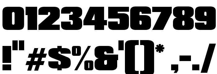 Republica Minor 2.0 Font OTHER CHARS