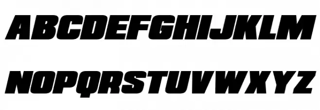 Republica Minor Bold Italic 字体 大写