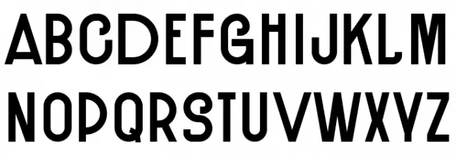 Republica Regular Caratteri MINUSCOLO