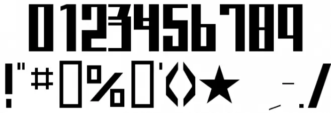 Republica Font OTHER CHARS