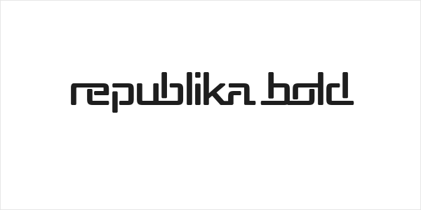 Republika Bold Logo