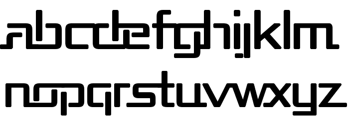 Republika Bold Font LOWERCASE