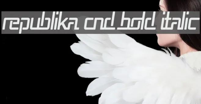 Republika Cnd Bold Italic Example 1