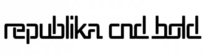 Republika Cnd Bold  baixar fontes gratis