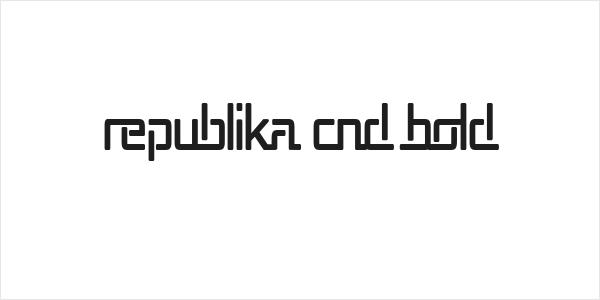 Republika Cnd Bold Logo