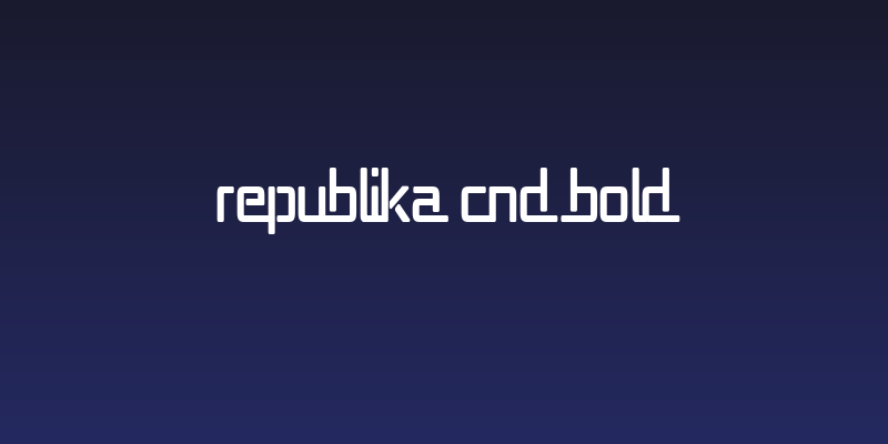 Republika Cnd Bold Social Header