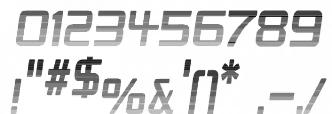 Republika Cnd - Haze Italic Font OTHER CHARS